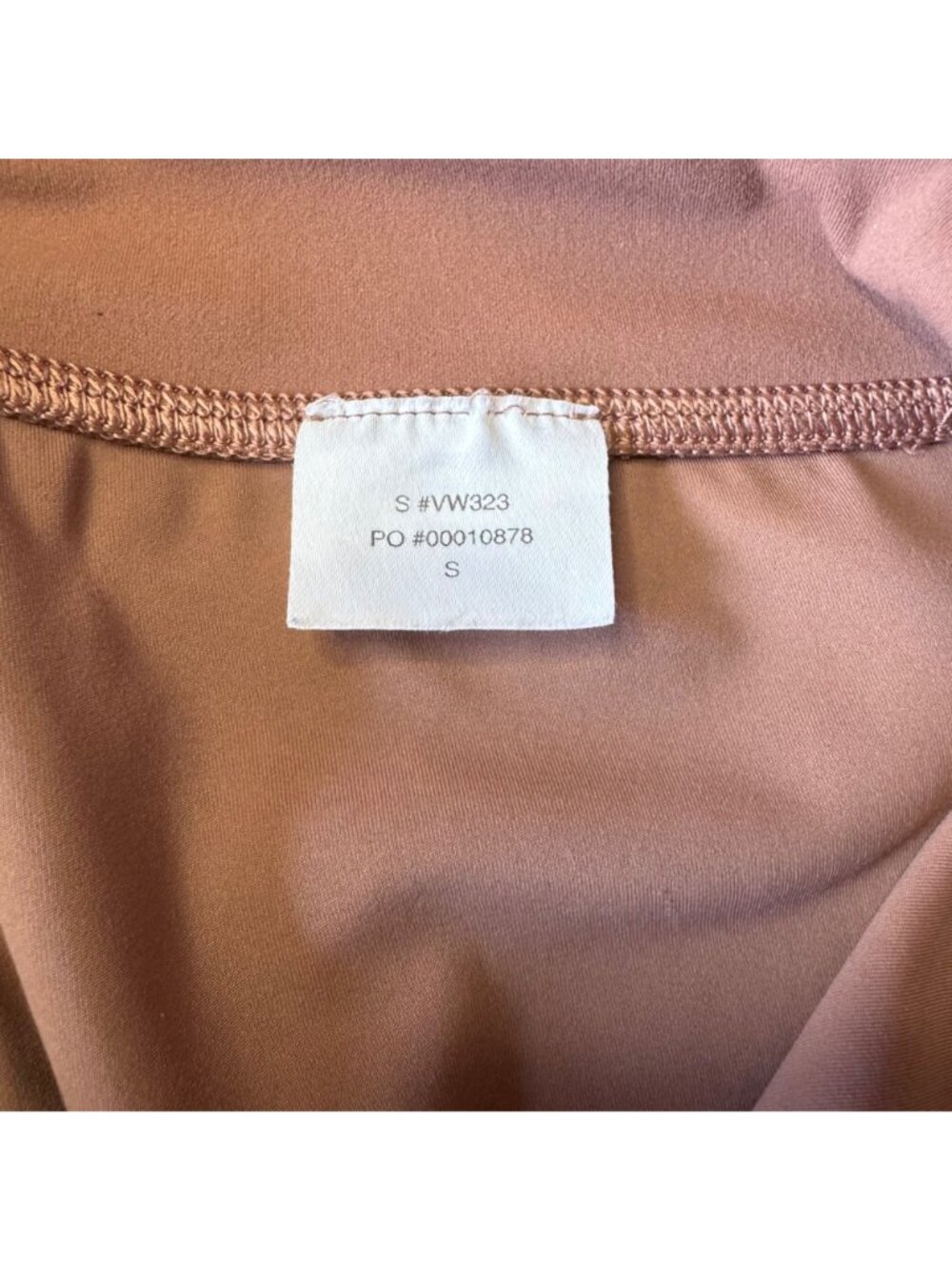 VUORI Daily Legging Womens S Sedona Brown Mauve Drawstring High-Waisted Leggings - Picture 4 of 15